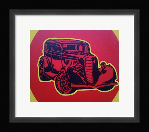Framed Muscle Car 3 Print
