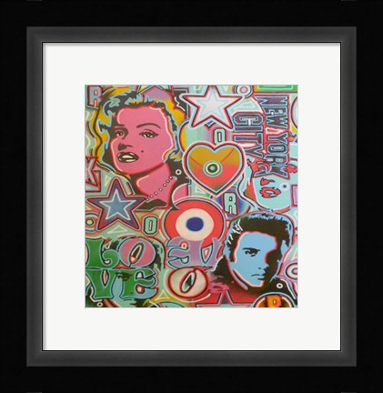 Framed Pop Mix Print