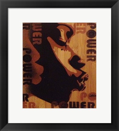 Framed Power Kiss Print