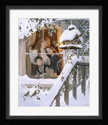 Framed First Served Print