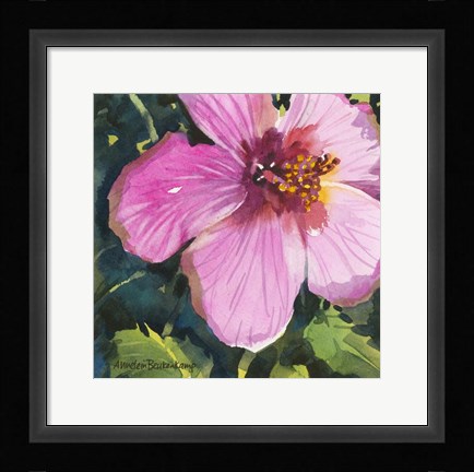 Framed Tropical Print