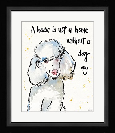 Framed Strike a Paws III Print