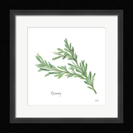 Framed Rosemary Print