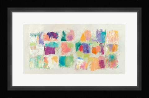 Framed Popsicles Horizontal Stone Print