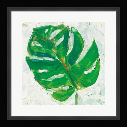 Framed Single Leaf Play II Print