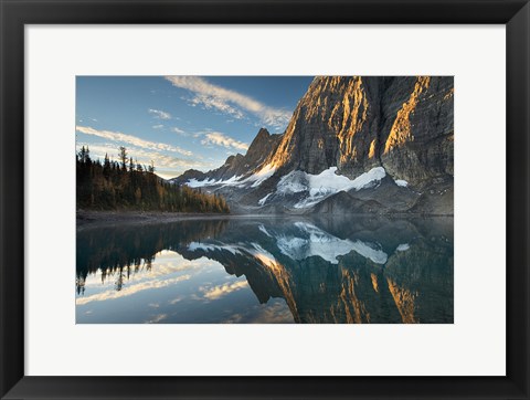 Framed Floe Lake Reflection III Print