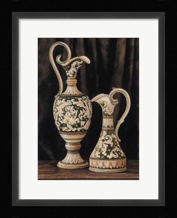 Framed Ceramiche Italiane I Print