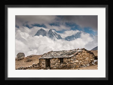 Framed Khumbu Valley, Nepal Print