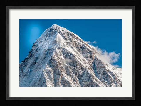 Framed Mt Pumori, Nepal Print