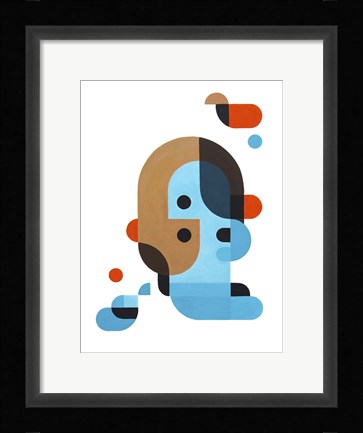 Framed Me, Myself And I Print