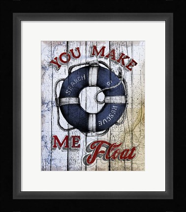 Framed Lifesaver Print