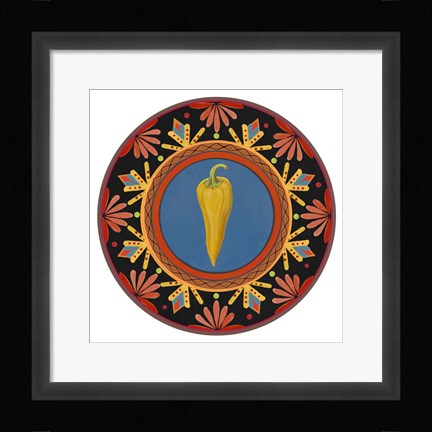 Framed Talavera Tex-mex III Print