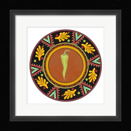 Framed Talavera Tex-mex IV Print