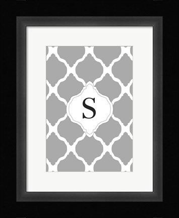 Framed S Print