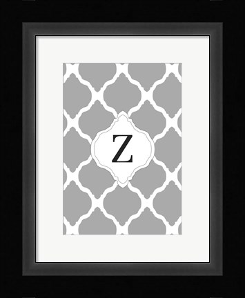 Framed Z Print