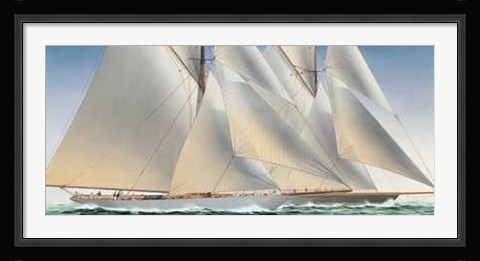 Framed Classic Regatta Print