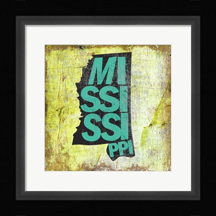 Framed Mississippi Print