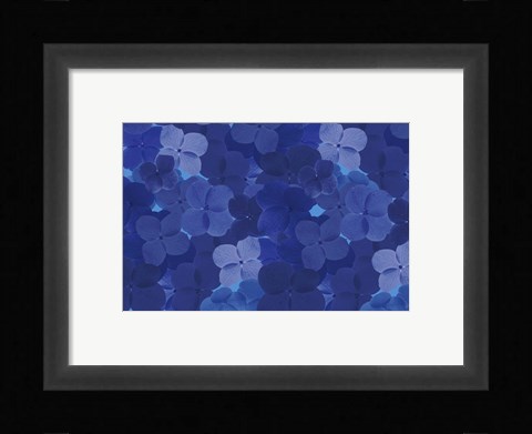Framed Cool Blue 9 Print