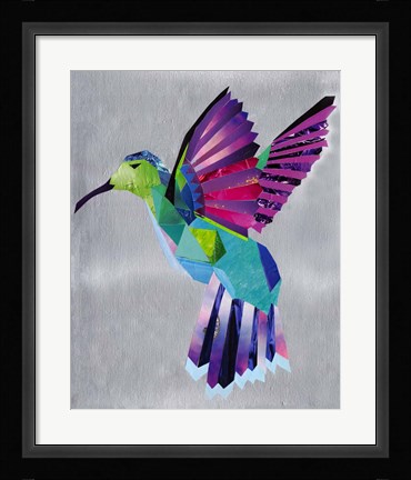 Framed Hummingbird Print