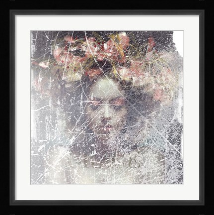 Framed Flower Crown Print