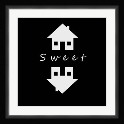 Framed Home Sweet Home Print