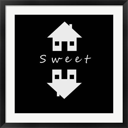 Framed Home Sweet Home Print