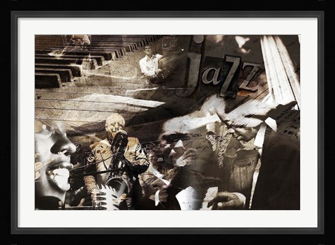 Framed Jazz Print