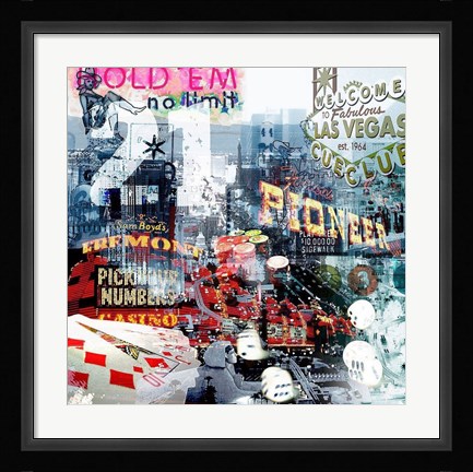 Framed Las Vegas Print