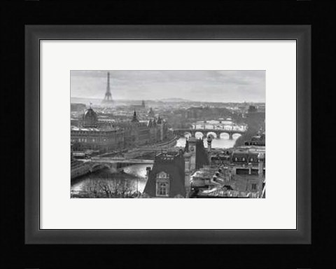 Framed River Seine Print