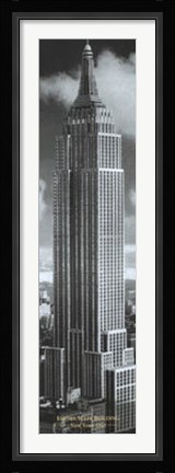 Framed Empire State Building, c.1943 Print