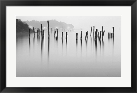 Framed Old Pier A Print