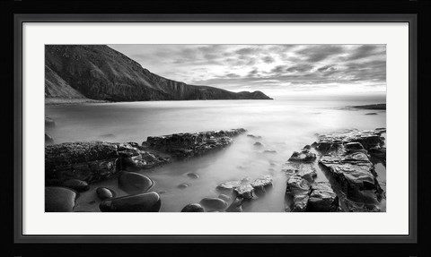 Framed Rocks 1 Print