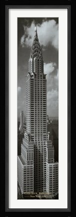 Framed Chrysler Building, c.1938 Print