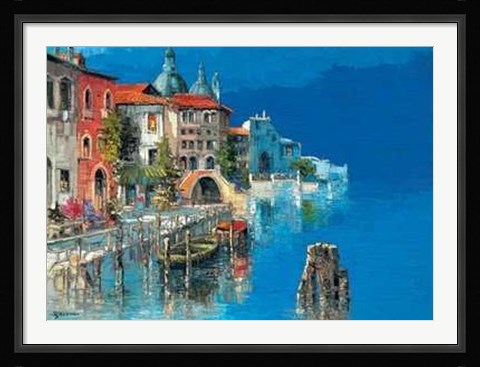 Framed Primavera a Venezia Print