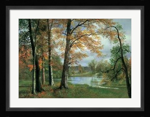 Framed Quiet Pond Print