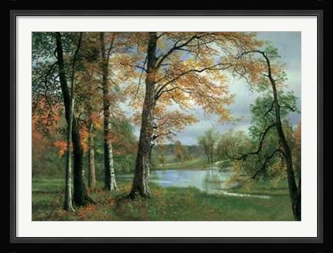 Framed Quiet Pond Print