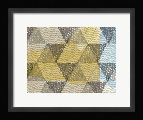 Framed Geo Now Sketch II Print
