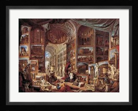 Framed Vedute di Roma Antica Print