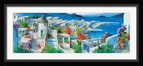 Framed Mykonos Print