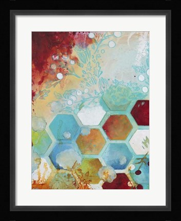 Framed Aflutter I Print