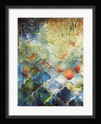 Framed Moroccan Fantasy I Print
