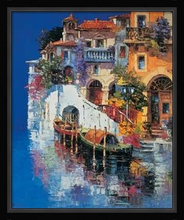 Framed Riflessi Sul Lago Print