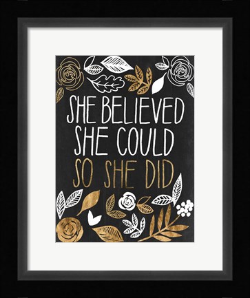 Framed Girl Power III Print