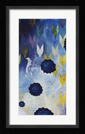 Framed Serene Pleasures I Print