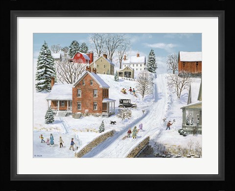 Framed After The Storm Print