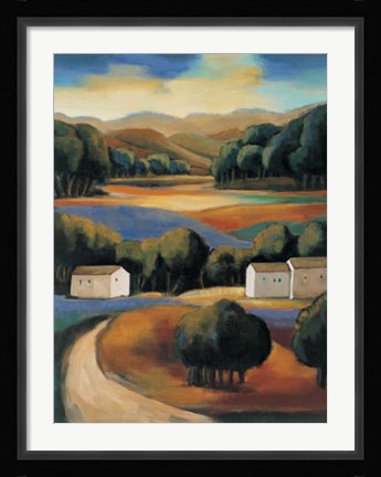 Framed Montecito I Print