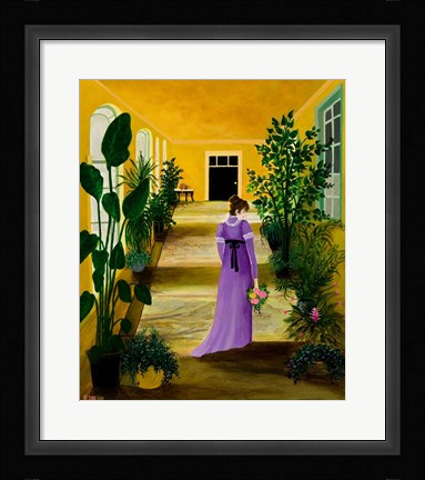 Framed Sun Porch Print