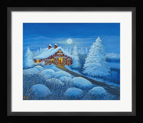 Framed Winterland Print