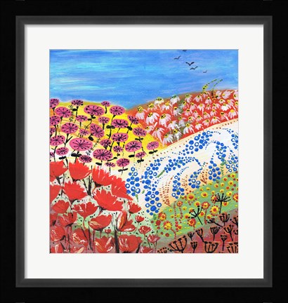 Framed Flower Fusion Print