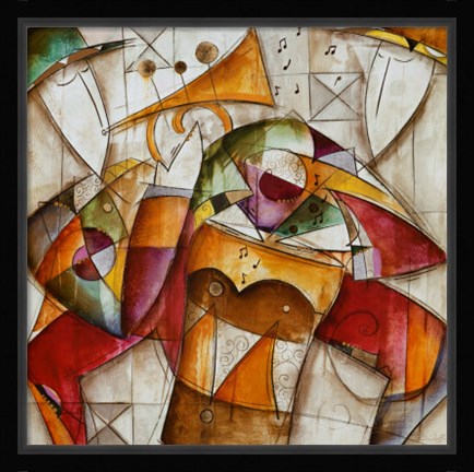 Framed Jam Session I / Full Bleed Print